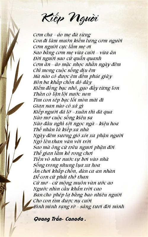 Thơ Quang Trần 