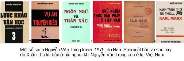 Nguyễn Văn Trung trước 1975